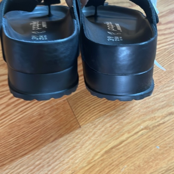 Birkenstock Gizeh PAP Flex Platform Leather Sandals Size 8 NWT - Picture 13 of 17